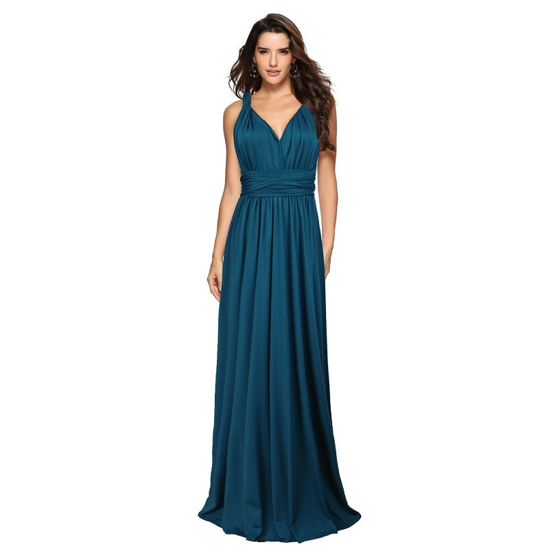 ParGrace Multiway Wrap Convertible  Long Dress